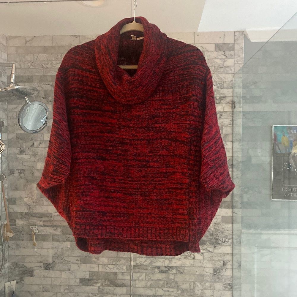 Anthropologie Moth cowl neck bat wing pullover sweater